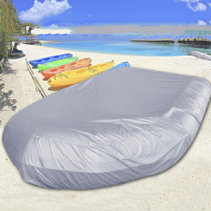 Waterproof Dust-Proof And UV-Proof Inflatable Rubber Boat Protective Cover Kayak Cover, Size: 270x94x46cm(Grey) - Marine Accessories & Parts by PMC Jewellery | Online Shopping South Africa | PMC Jewellery | Buy Now Pay Later Mobicred