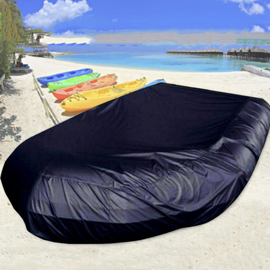 Waterproof Dust-Proof And UV-Proof Inflatable Rubber Boat Protective Cover Kayak Cover, Size: 470x94x46cm(Black) - Marine Accessories & Parts by PMC Jewellery | Online Shopping South Africa | PMC Jewellery | Buy Now Pay Later Mobicred