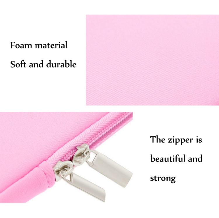 Laptop Anti-Fall and Wear-Resistant Lliner Bag For MacBook 11 inch(Upgrade Pink) - Protective Bags by PMC Jewellery | Online Shopping South Africa | PMC Jewellery | Buy Now Pay Later Mobicred