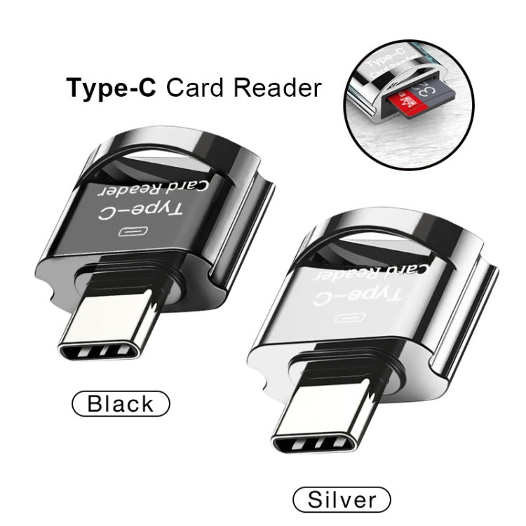 C10 TYPE-C Interface Mobile Phone Memory Card, Capacity: 256GB(Black) - Micro SD Card by PMC Jewellery | Online Shopping South Africa | PMC Jewellery | Buy Now Pay Later Mobicred