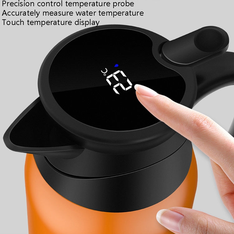 Car Heating Cup Electric Heating Cup Kettle(24V Warm Orange) - Heating Cups by PMC Jewellery | Online Shopping South Africa | PMC Jewellery | Buy Now Pay Later Mobicred