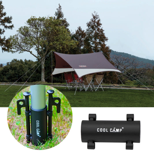 COOL CAMP Sky Curtain Rod Holder Tent Awning Strut Fixed Pipe(Black) - Tents & Accessories by PMC Jewellery | Online Shopping South Africa | PMC Jewellery | Buy Now Pay Later Mobicred