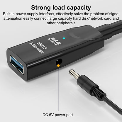 D.Y.TECH USB 3.0 Male To Female Extension Cable Double Shielded Chip Data Cable, Length: 15m - USB 3.0 by PMC Jewellery | Online Shopping South Africa | PMC Jewellery | Buy Now Pay Later Mobicred