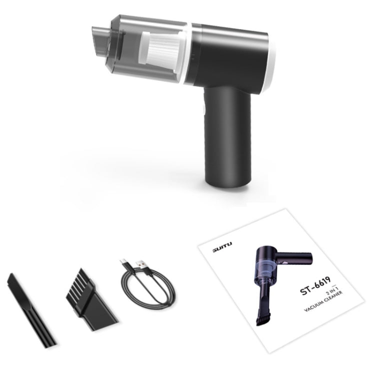 Car Dry And Wet Wireless Handheld Vacuum Cleaner(Black) - Vacuum Cleaner by PMC TechLife | Online Shopping South Africa | PMC TechLife | Buy Now Pay Later Mobicred