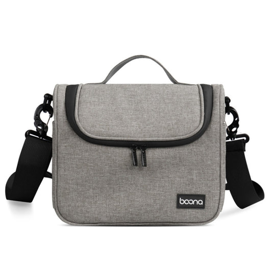 Baona BN-H011 Digital SLR Camera Bag Lens Storage Shoulder Bag(Gray) - Strap Satchel by Baona | Online Shopping South Africa | PMC Jewellery | Buy Now Pay Later Mobicred