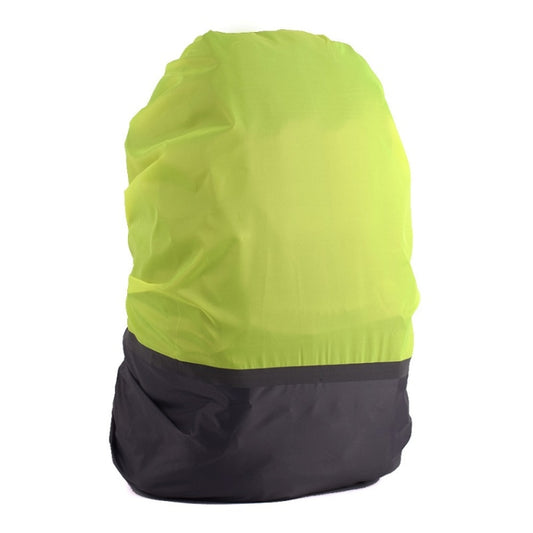 2 PCS Outdoor Mountaineering Color Matching Luminous Backpack Rain Cover, Size: XL 58-70L(Gray + Fluorescent Green) - Rain Cover Bags by PMC Jewellery | Online Shopping South Africa | PMC Jewellery | Buy Now Pay Later Mobicred