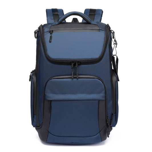 Ozuko 9409 Men Business 15.6-inch Laptop Backpack Travel Sports Leisure Backpack(Dark Blue) - Backpacks by Ozuko | Online Shopping South Africa | PMC Jewellery | Buy Now Pay Later Mobicred