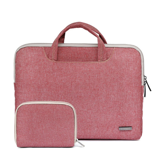 LiSEN LS-116 Simple Laptop Bag Business Laptop Liner Bag, Size: 11.6 inch(Snowflake Nylon Light Red) - Other by LiSEN | Online Shopping South Africa | PMC Jewellery | Buy Now Pay Later Mobicred