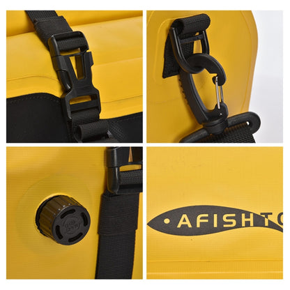 AFISHTOUR FM2031 40L Waterproof Travel Luggage Bag Large Capacity Motorcycle Rear Seat Bag(Black) - Bags & Luggages by AFISHTOUR | Online Shopping South Africa | PMC Jewellery | Buy Now Pay Later Mobicred