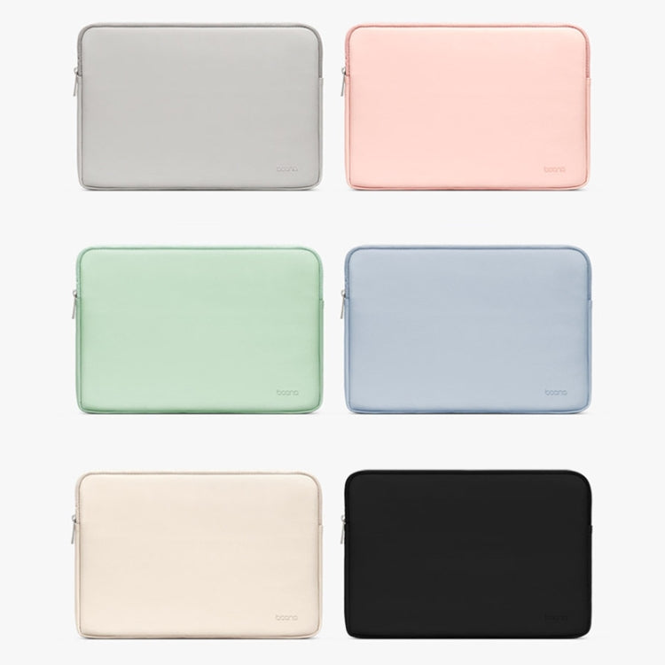 Baona BN-Q001 PU Leather Laptop Bag, Colour: Mint Green + Power Bag, Size: 16/17 inch - 15.6 - 17 inch by Baona | Online Shopping South Africa | PMC Jewellery | Buy Now Pay Later Mobicred