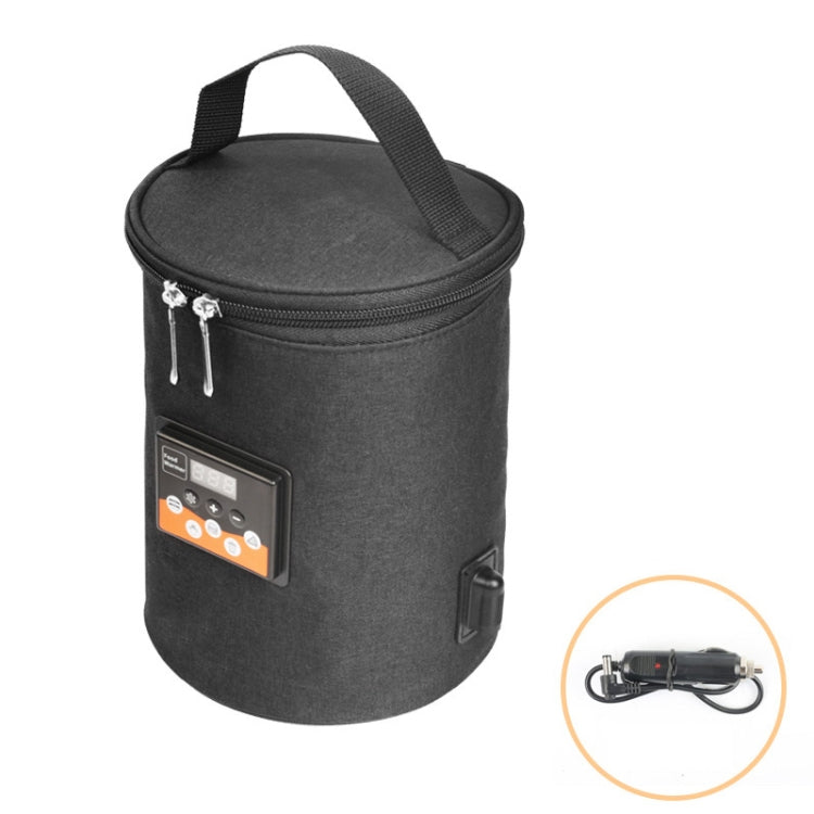 Car Outdoor Bottle Wipes Food Heating Warm Bag Temperature Adjustable Bottle Warmer (Black) - Heating Cups by PMC Jewellery | Online Shopping South Africa | PMC Jewellery | Buy Now Pay Later Mobicred