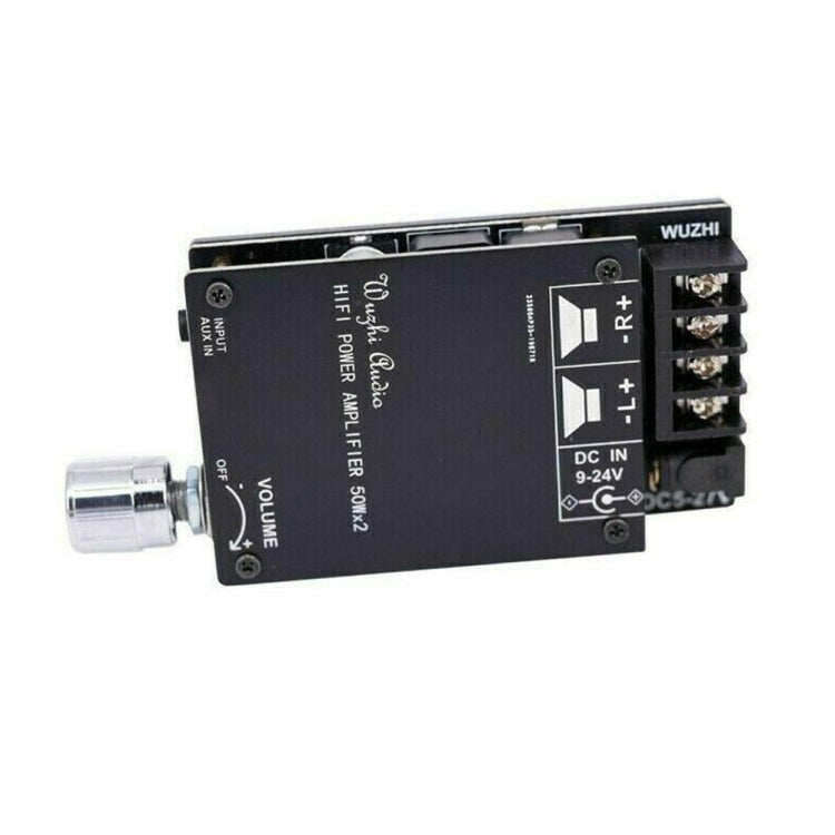 ZK-502C HIFI Wireless Bluetooth 5.0 TPA3116 Digital Power Audio Amplifier Board  50W X 2 Stereo AMP Amplificador With Shell - Other Accessories by PMC TechLife | Online Shopping South Africa | PMC TechLife