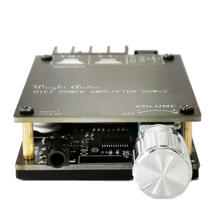 ZK-502C HIFI Wireless Bluetooth 5.0 TPA3116 Digital Power Audio Amplifier Board  50W X 2 Stereo AMP Amplificador With Shell - Other Accessories by PMC TechLife | Online Shopping South Africa | PMC TechLife