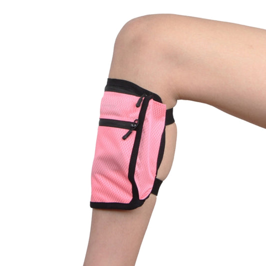 189 Sports Leg Bag Mini Mobile Phone Feet Bag(Pink) - Waist Bags by PMC Jewellery | Online Shopping South Africa | PMC Jewellery | Buy Now Pay Later Mobicred