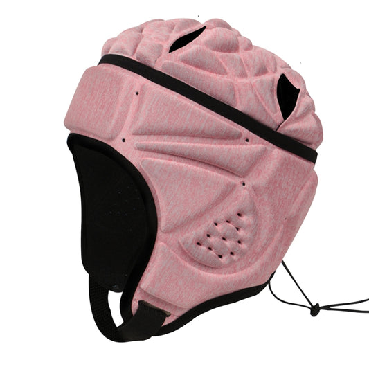 1933 Soft Football Helmet Sport Roller Skating Protective Cap(Pink Yarn) - Sports Safety by PMC Jewellery | Online Shopping South Africa | PMC Jewellery | Buy Now Pay Later Mobicred