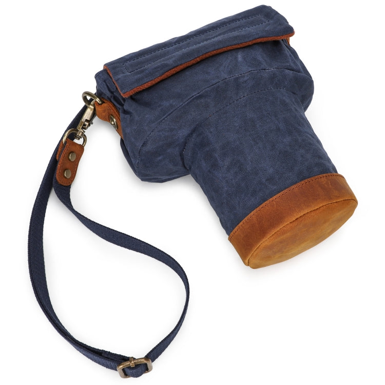 K-809 Shock-Absorbing And Drop-Proof Camera Shoulder Bag SLR Liner Protection Bag(Blue) - Soft Bag by PMC TechLife | Online Shopping South Africa | PMC TechLife | Buy Now Pay Later Mobicred