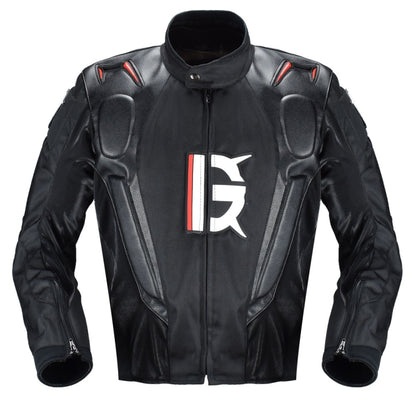 GHOST RACING GR-Y09 Motorcycle Four Seasons Racing Suit Locomotive Riding Anti-Fall Rally Suit, Size: XXXL(Black) - Protective Gear by GHOST RACING | Online Shopping South Africa | PMC Jewellery | Buy Now Pay Later Mobicred