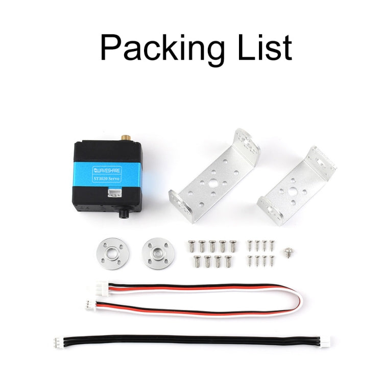 Waveshare 24703 25kg.cm Wide Range Voltage ST3020 Serial Bus Aervo - free shipping - PMC TechLife - Order now!