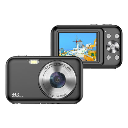 DC406L 2.4-Inch 1080P Mini HD 16X Zoom Digital Camera Home Children Camera US Plug(Black) - Children Cameras by PMC Jewellery | Online Shopping South Africa | PMC Jewellery | Buy Now Pay Later Mobicred