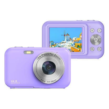 DC406L 2.4-Inch 1080P Mini HD 16X Zoom Digital Camera Home Children Camera UK Plug(Purple) - Children Cameras by PMC Jewellery | Online Shopping South Africa | PMC Jewellery | Buy Now Pay Later Mobicred