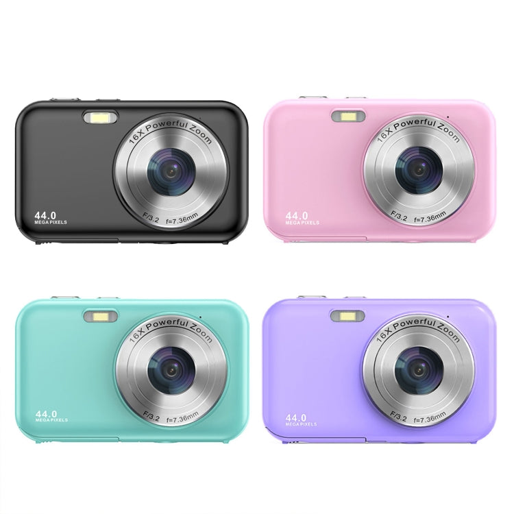 DC406L 2.4-Inch 1080P Mini HD 16X Zoom Digital Camera Home Children Camera US Plug(Black) - Children Cameras by PMC Jewellery | Online Shopping South Africa | PMC Jewellery | Buy Now Pay Later Mobicred