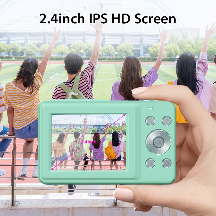 DC403L-AF 2.4-Inch 16X Zoom HD Digital Camera Mini Children Photography Camera US Plug(Green) - Children Cameras by PMC Jewellery | Online Shopping South Africa | PMC Jewellery | Buy Now Pay Later Mobicred