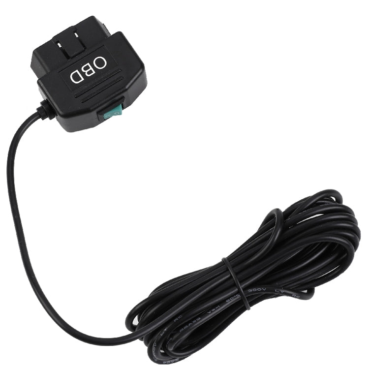 H507 Driving Recorder OBD Step-down Line Car ACC Three-Core Power Cord 12/24V To 5V 3A Low Pressure Protection Line, Specification: Mini Straight - Cables & Connectors by PMC Jewellery | Online Shopping South Africa | PMC Jewellery | Buy Now Pay Later Mobicred