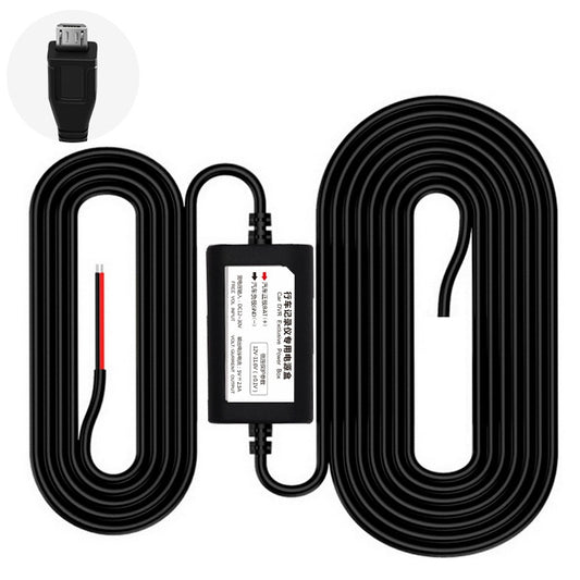 Car OBD Low-Voltage Protection Parking Monitor Power Cord 12V Turn 5V 2.5A Step-down Line, Specification: Micro Straight - Cables & Connectors by PMC Jewellery | Online Shopping South Africa | PMC Jewellery | Buy Now Pay Later Mobicred