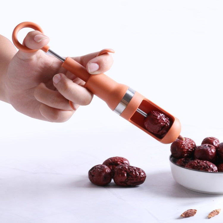 Red Date Pitting Device Kitchen Gadgets(Blue) - Core Remover Tools by PMC TechLife | Online Shopping South Africa | PMC TechLife | Buy Now Pay Later Mobicred
