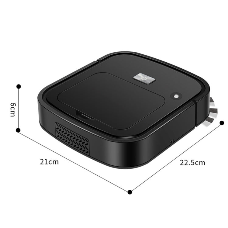 3 in 1 Smart USB Charging Sweeping Machine, Specification: China Red - Robot Vacuum Cleaner by PMC TechLife | Online Shopping South Africa | PMC TechLife | Buy Now Pay Later Mobicred