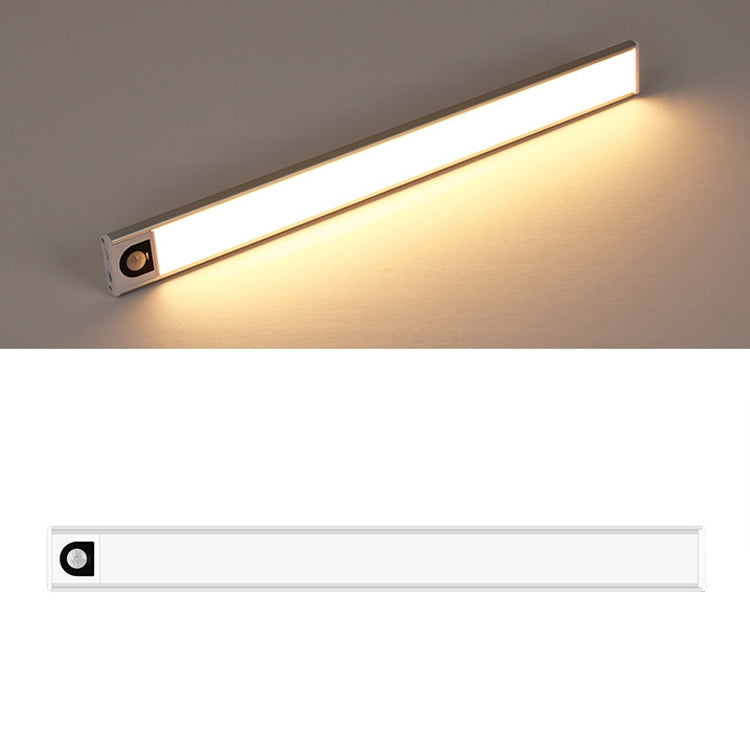 Intelligent Automatic Human Body Induction Wireless LED Lamp 20cm(Silver + Warm Light) - Sensor LED Lights by PMc TechLife | Online Shopping South Africa | PMc TechLife | Buy Now Pay Later Mobicred