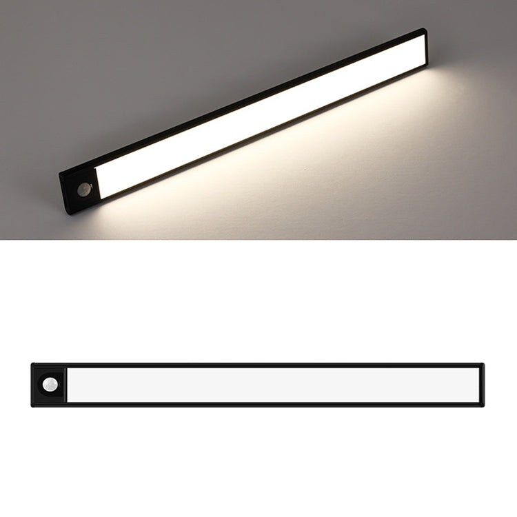 Intelligent Automatic Human Body Induction Wireless LED Lamp 80cm(Black + Neutral Light) - Sensor LED Lights by PMC TechLife | Online Shopping South Africa | PMC TechLife | Buy Now Pay Later Mobicred