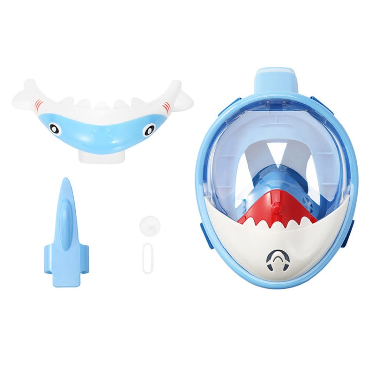 Cartoon Kids Full Dry Diving Mask Swimming Anti-Fog Snorkeling Mask, Size: XS(Hippo) - Diving Mask by PMC Jewellery | Online Shopping South Africa | PMC Jewellery | Buy Now Pay Later Mobicred