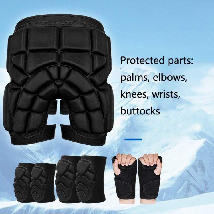 Skating Hip Protector Hockey Pants Ski Sports Protective Gear, Style: Black Hip Protector(M) - Sports Safety by PMC Jewellery | Online Shopping South Africa | PMC Jewellery