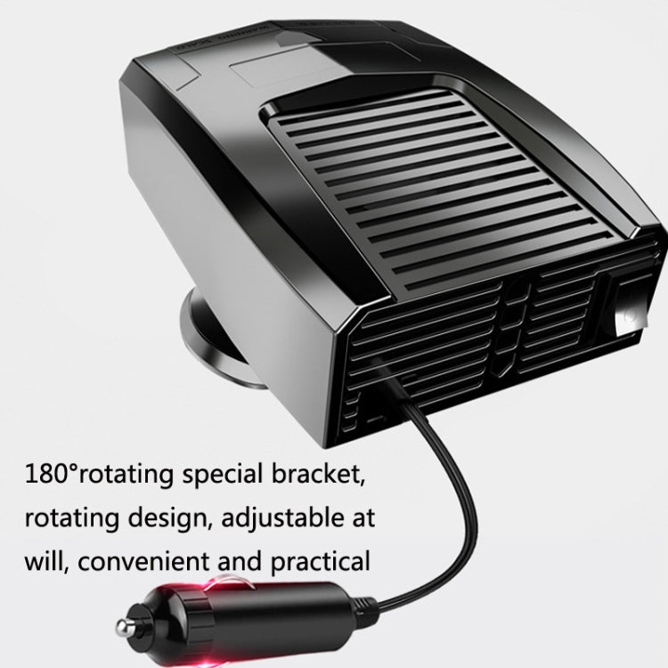 8265 Vehicle-Mounted Cooling And Heating Fan Defogger(24V Black) - Heating & Fans by PMC Jewellery | Online Shopping South Africa | PMC Jewellery | Buy Now Pay Later Mobicred