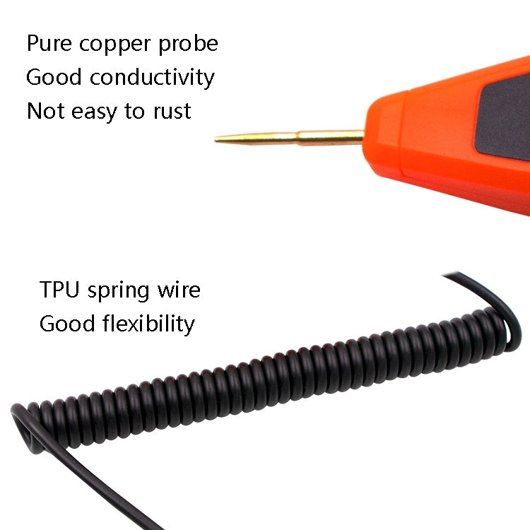 Auto Repair LCD Test Pen Car Circuit Repair Tool(Orange) - free shipping - PMC TechLife - Order now!