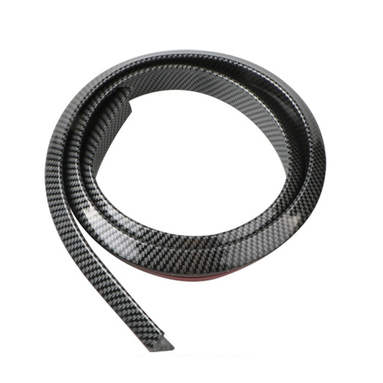 Car Universal Tail Paste Top Wing, Specification: 4.5cm Carbon Fiber Black - free shipping - PMC Jewellery - Order now!