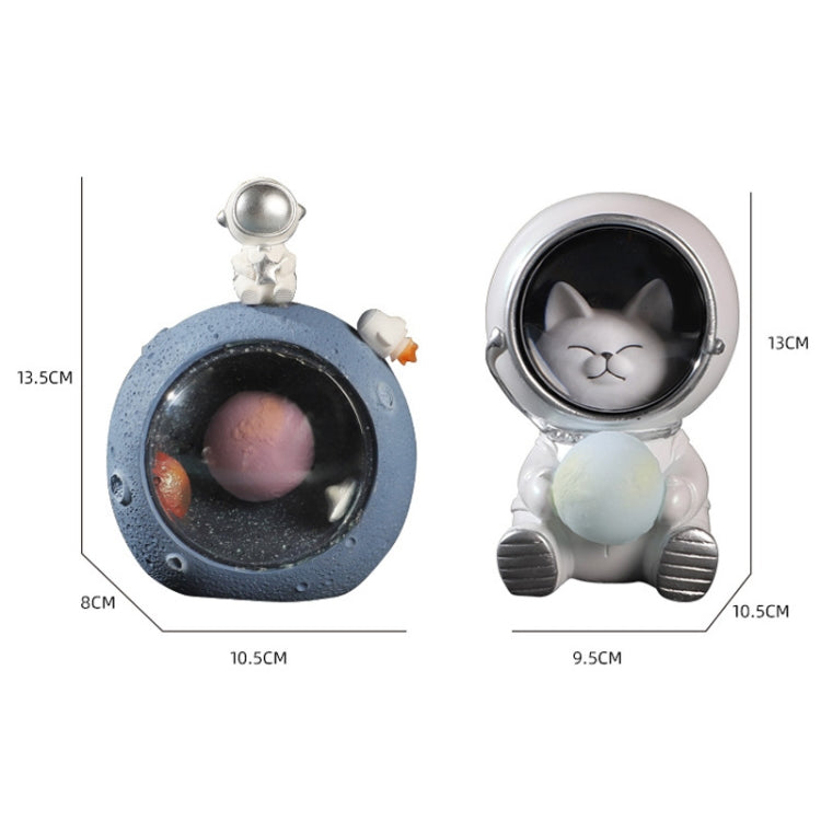W1153 Resin Planet Night Light Home Decorations, Style: Bear Astronaut - Night Lights by PMC TechLife | Online Shopping South Africa | PMC TechLife | Buy Now Pay Later Mobicred