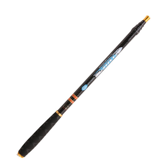 Carbon Short Section Fishing Rod Short Section Positioning Handle Rod, Length: 4.5m(Black) - Fishing Rods & Accessories by PMC Jewellery | Online Shopping South Africa | PMC Jewellery | Buy Now Pay Later Mobicred