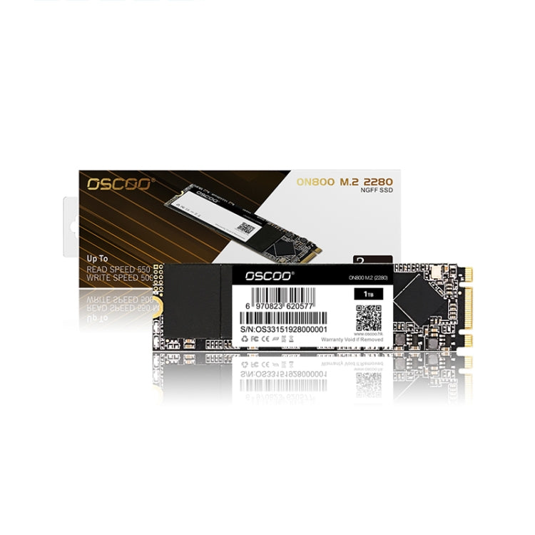 OSCOO ON800 M2 2280 Laptop Desktop Solid State Drive, Capacity: 1TB - Solid State Drives by OSCOO | Online Shopping South Africa | PMC Jewellery | Buy Now Pay Later Mobicred