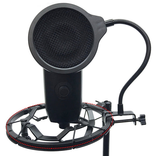 TEYUN PS-3 Microphone Live Recording Noise Reduction Blowout Cover(Black) - Windshield by TEYUN | Online Shopping South Africa | PMC Jewellery | Buy Now Pay Later Mobicred