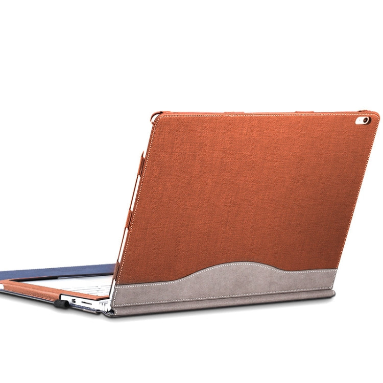 PU Leather Laptop Protective Sleeve For Microsoft Surface Book 2 13.5 inches(Business Brown) - Other by PMC Jewellery | Online Shopping South Africa | PMC Jewellery | Buy Now Pay Later Mobicred