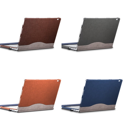 PU Leather Laptop Protective Sleeve For Microsoft Surface Book 2 15 inches(Business Brown) - Other by PMC Jewellery | Online Shopping South Africa | PMC Jewellery | Buy Now Pay Later Mobicred