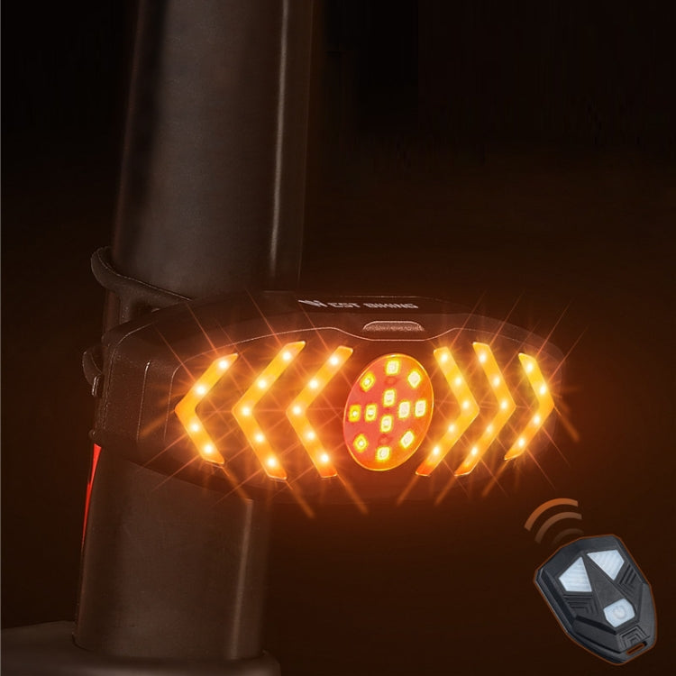 WEST BIKING Bicycle Remote Control Tail Light With Horn Tone(Black) - Taillights by WEST BIKING | Online Shopping South Africa | PMC TechLife | Buy Now Pay Later Mobicred