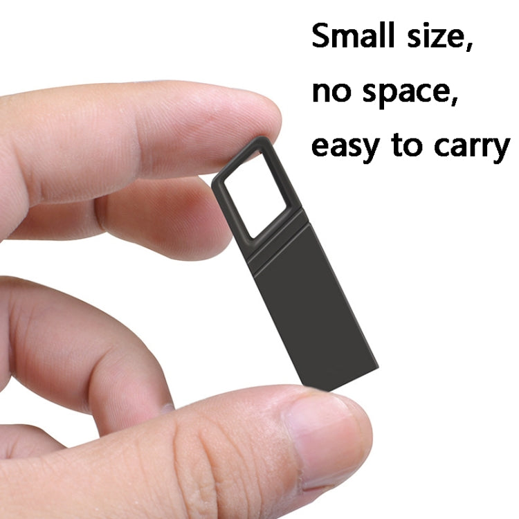 Zsudg8 High-Speed USB 2.0 Car USB Flash Drive, Capacity: 128GB(Black) - USB Flash Drives by PMC Jewellery | Online Shopping South Africa | PMC Jewellery | Buy Now Pay Later Mobicred