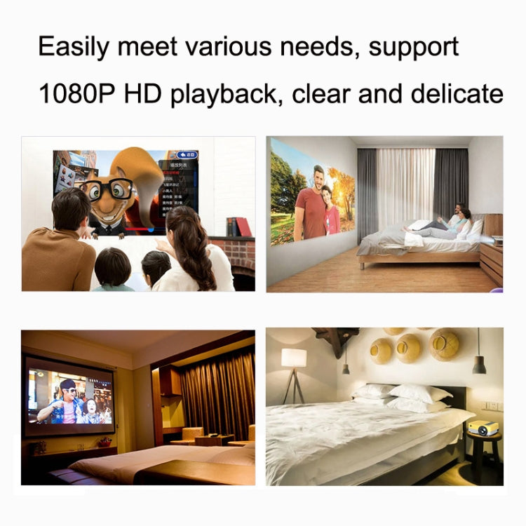 Z6 Home LED HD Smart Small Projector, CN Plug(WiFi Android Version) - LED Projector by PMC TechLife | Online Shopping South Africa | PMC TechLife | Buy Now Pay Later Mobicred