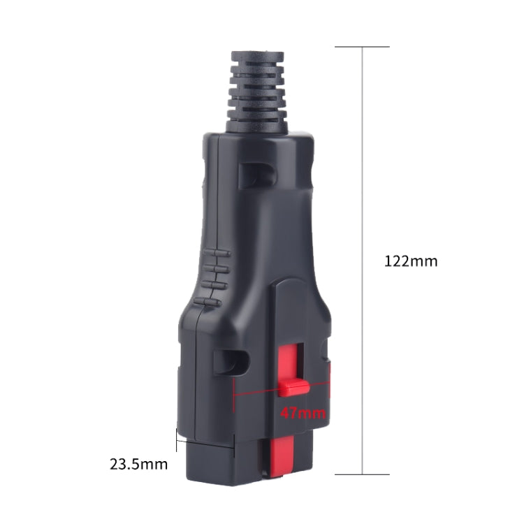 Automotive Gold Plated OBD Diagnostic Interface Connector - Cables & Connectors by PMC TechLife | Online Shopping South Africa | PMC TechLife | Buy Now Pay Later Mobicred