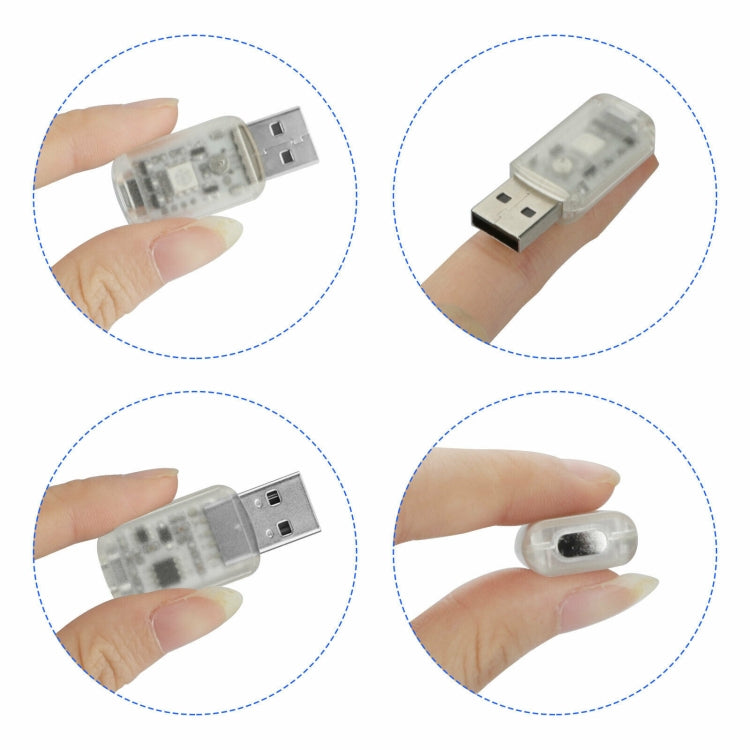 USB Car Internal Atmosphere Light(K6 Sound Control Single Lamp) - Atmosphere lights by PMC TechLife | Online Shopping South Africa | PMC TechLife | Buy Now Pay Later Mobicred