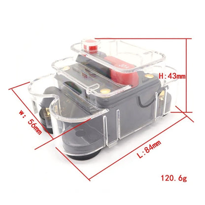 CB2 Car RV Yacht Audio Modification Automatic Circuit Breaker Switch, Specification: 50A - Fuse by PMC Jewellery | Online Shopping South Africa | PMC Jewellery | Buy Now Pay Later Mobicred