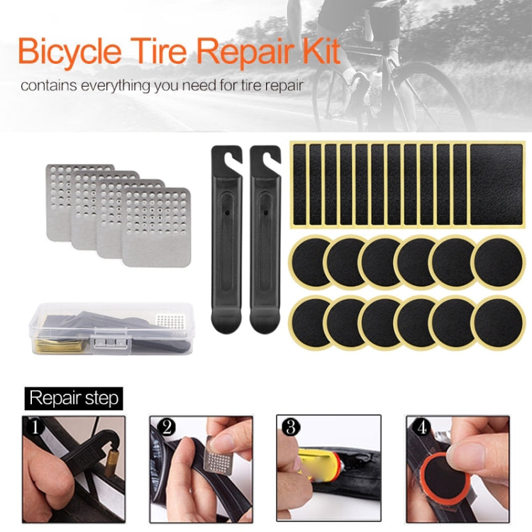 18 PCS / Set Black Iron Tire Lever  Bicycle Tire Repair Kit - Maintenance tools by PMc TechLife | Online Shopping South Africa | PMc TechLife | Buy Now Pay Later Mobicred